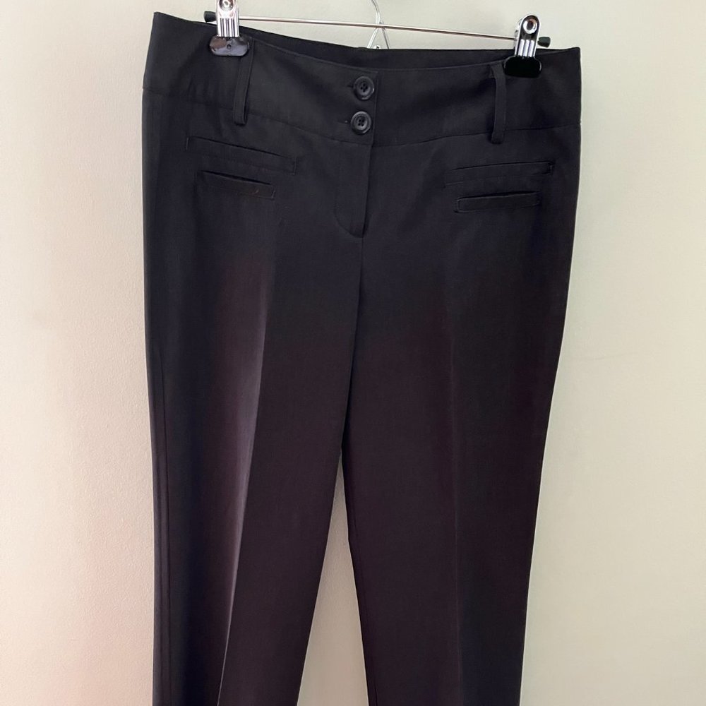 Zac & Rachel Black Straight Leg Trousers 10